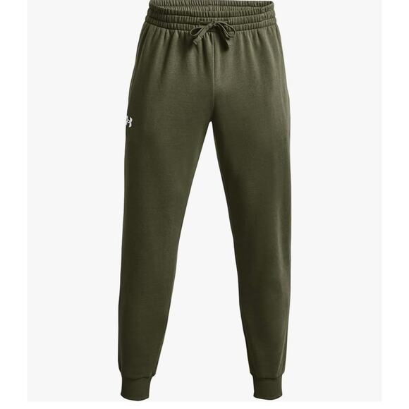 $55 Under Armour Men's Rival Fleece Joggers Size Large, Color:Marine Green NWT.. - Picture 14 of 16